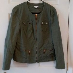 Forest green jacket